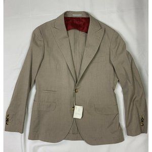 $2365 NWT Brunello Cucinelli Cotton Blazer